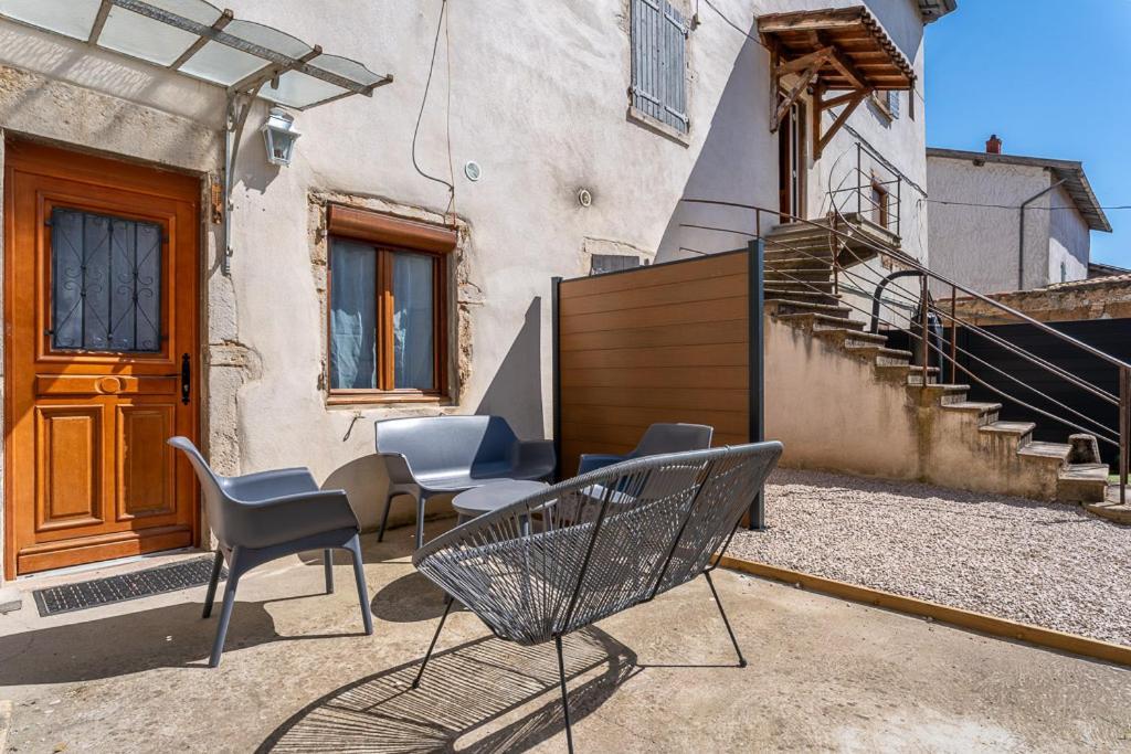 T3 Neuf Avec Exterieur Appartement Saint-Georges-de-Reneins Buitenkant foto